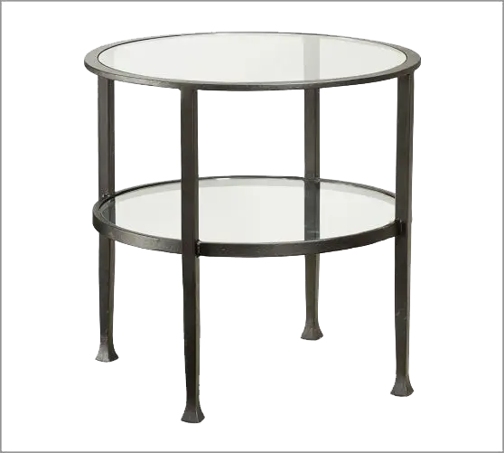 Round Glass Table