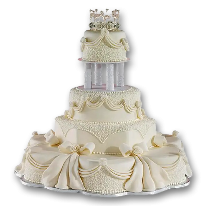 Elegant Multi-Tier Wedding Cake