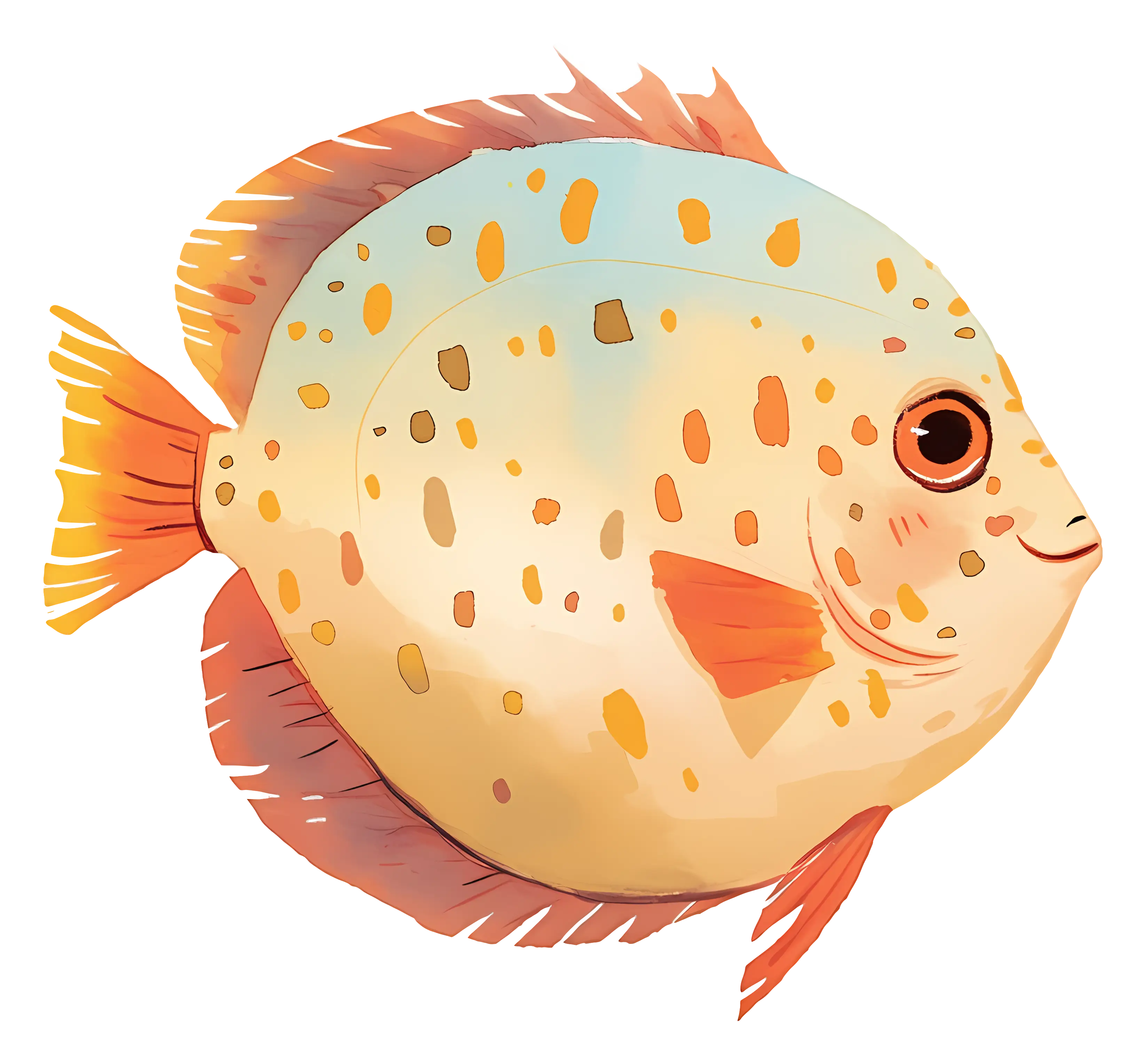 Colorful Spotted Fish