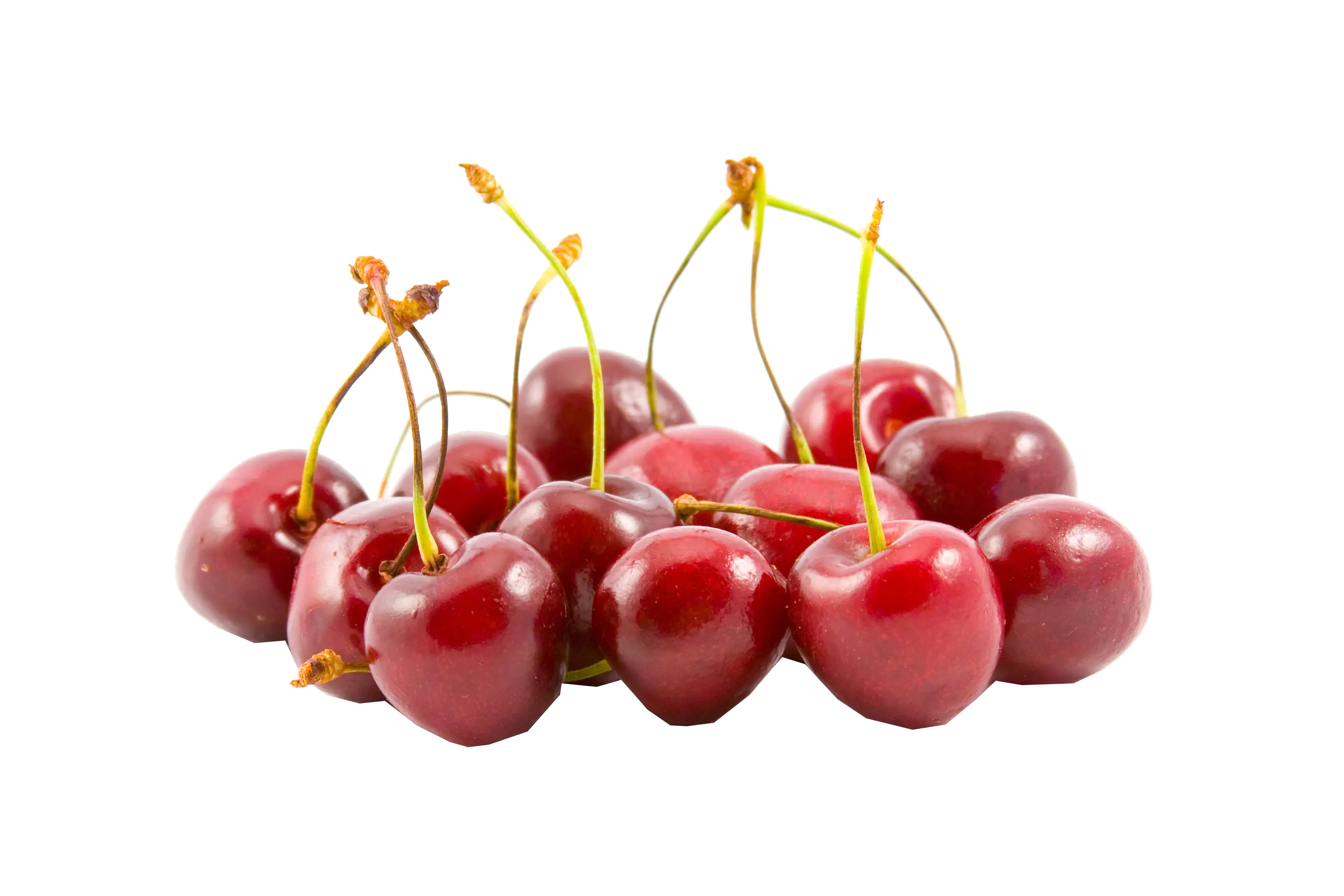 Fresh Red Cherry Bunches
