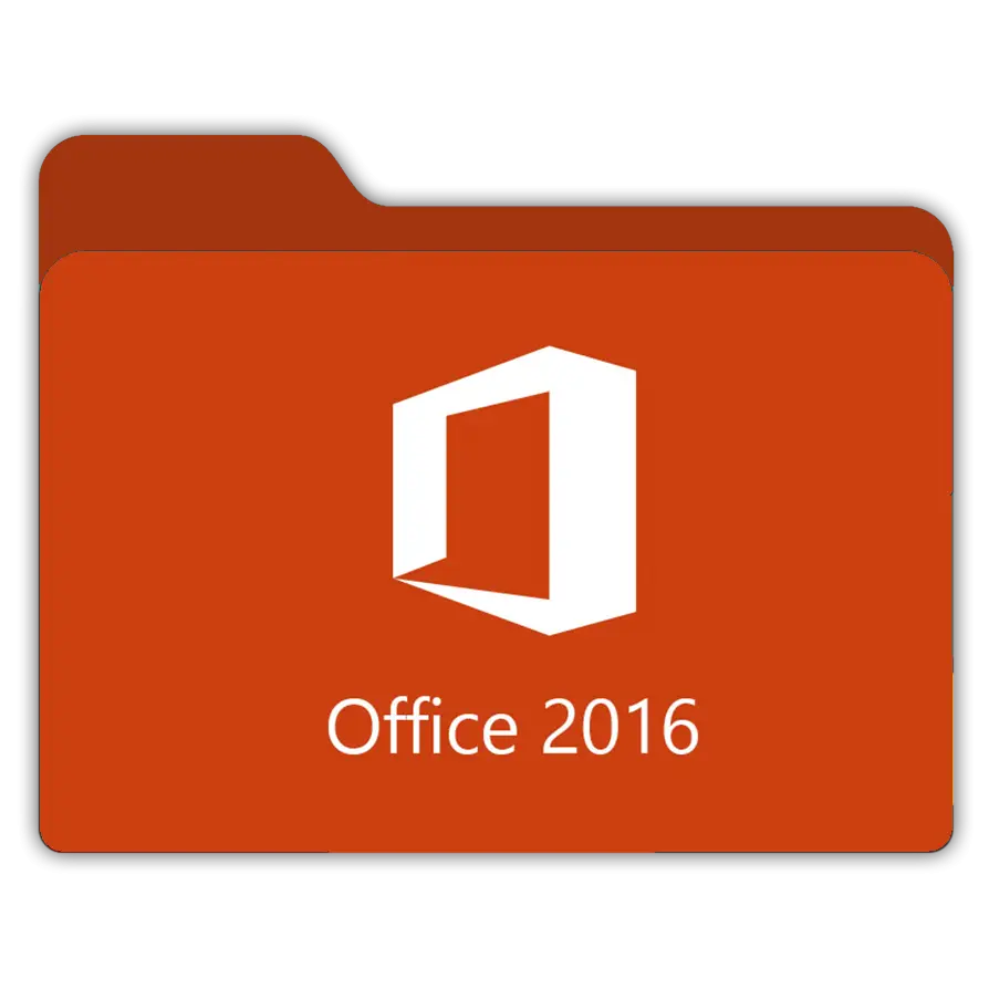 Office 2016 Folder Icon