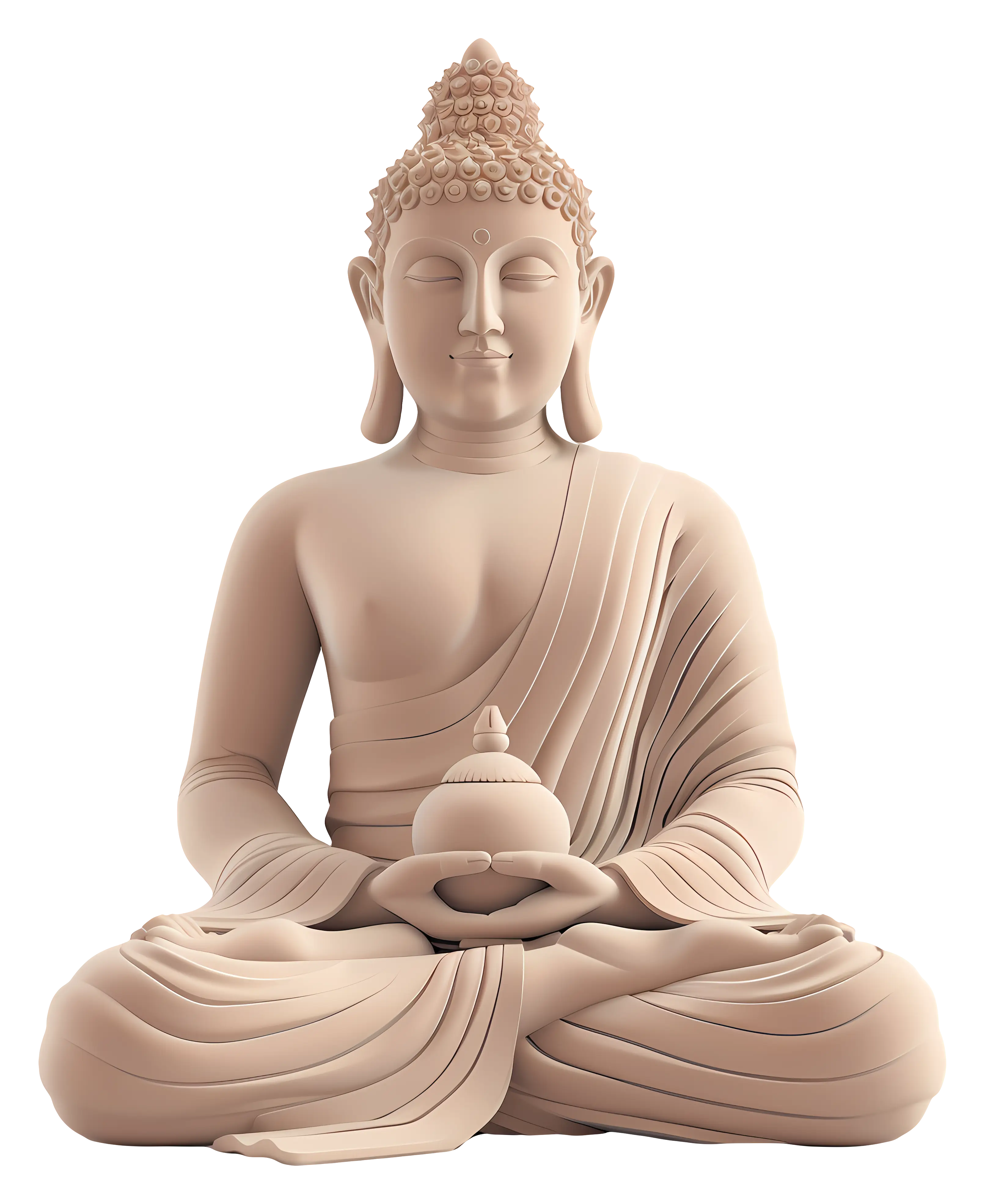 Seated Buddha Statue for Meditation and Peace