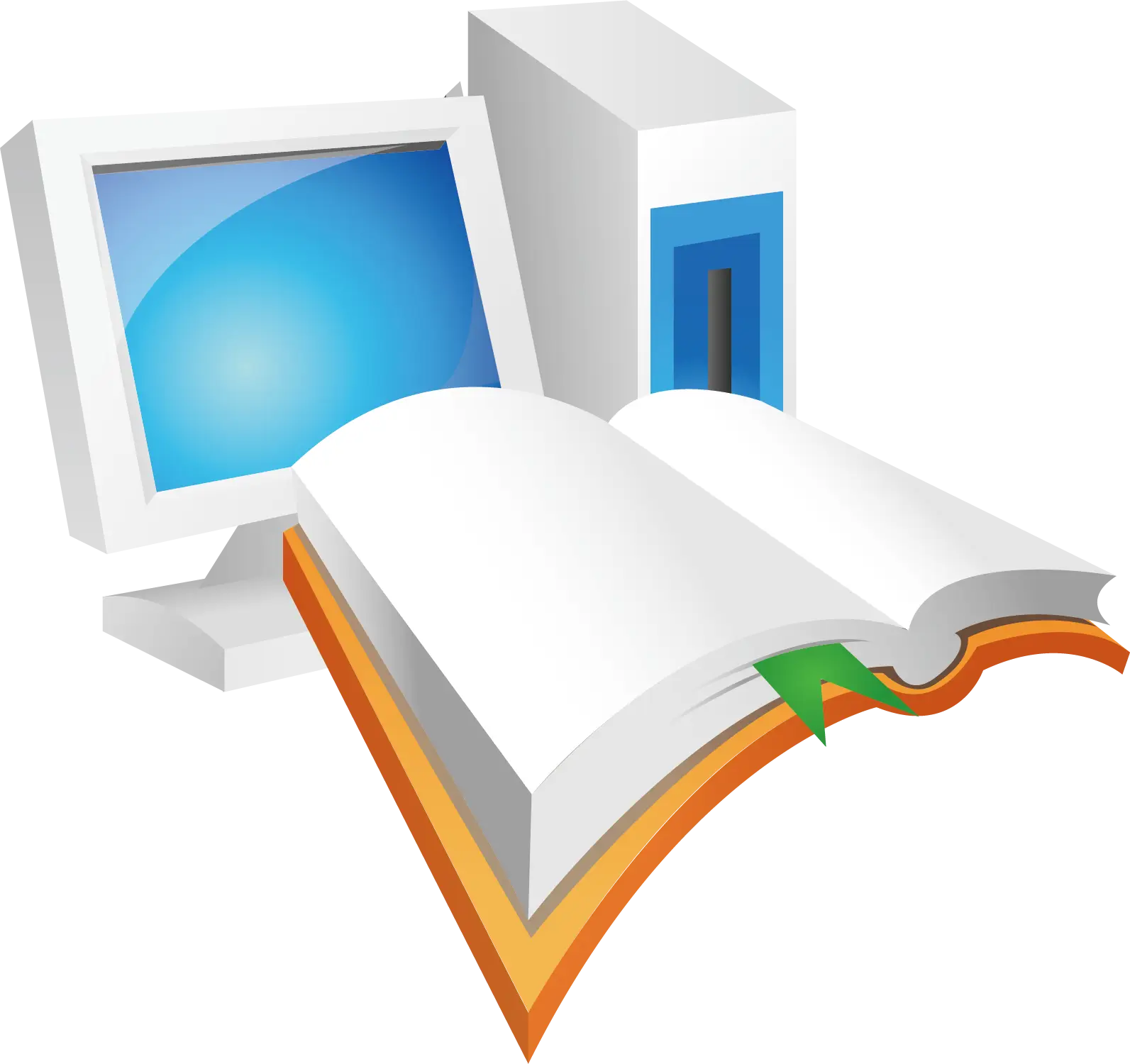 Computer and Open Book