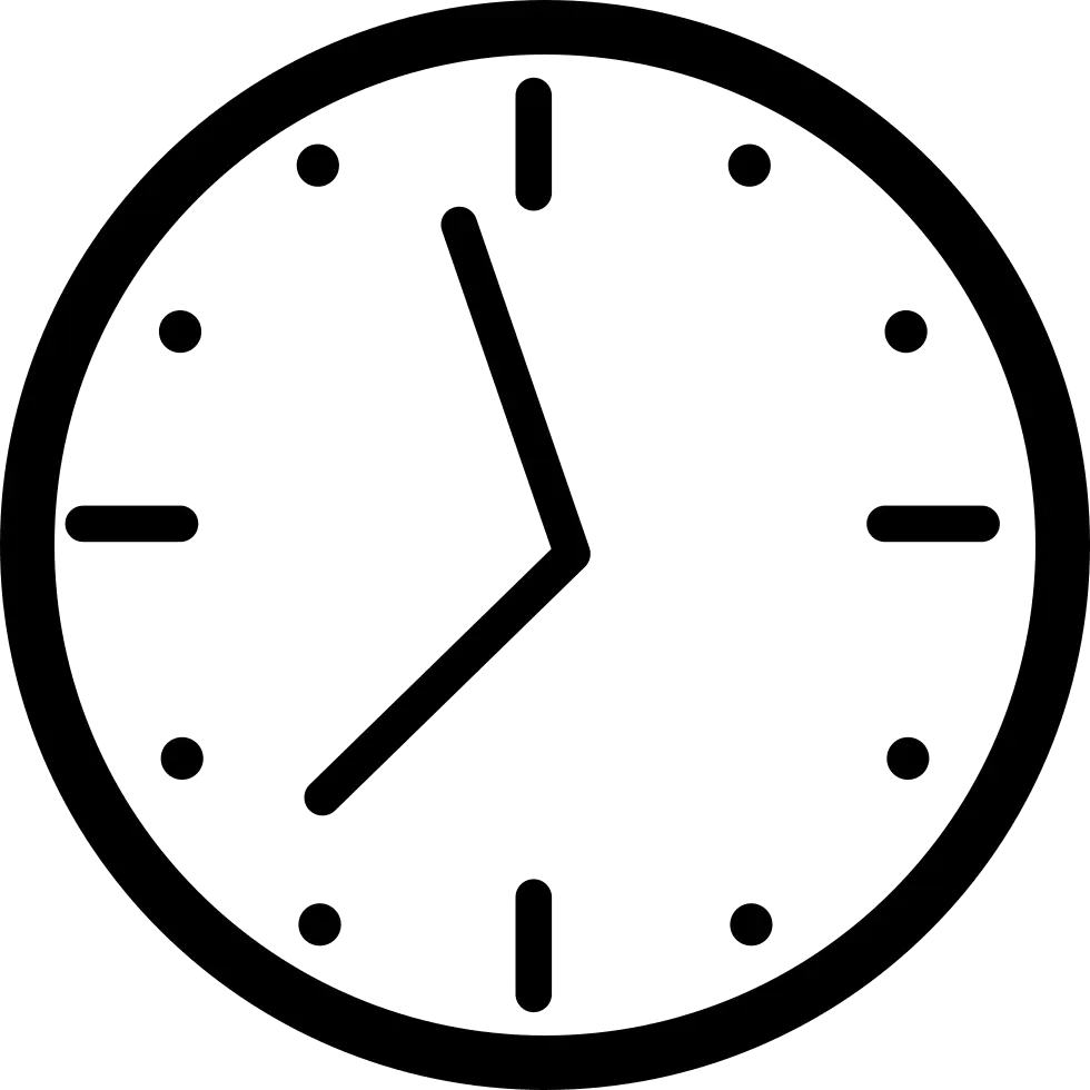 Clock Icon Illustration