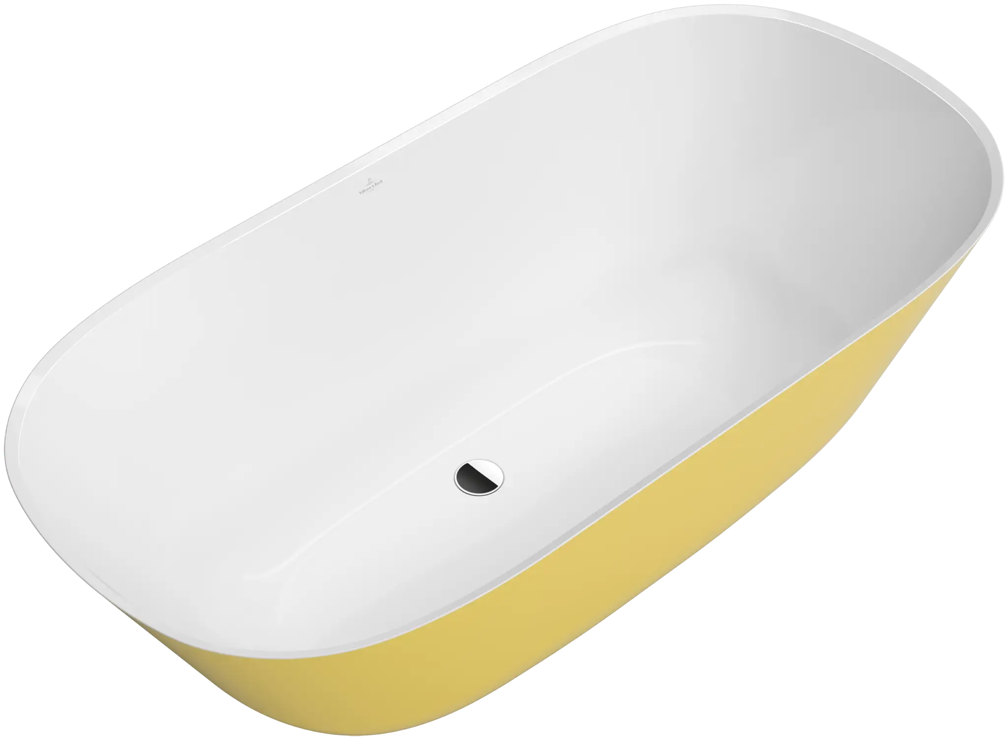 Yellow and White Bathtub