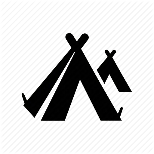 Black Tents Icon