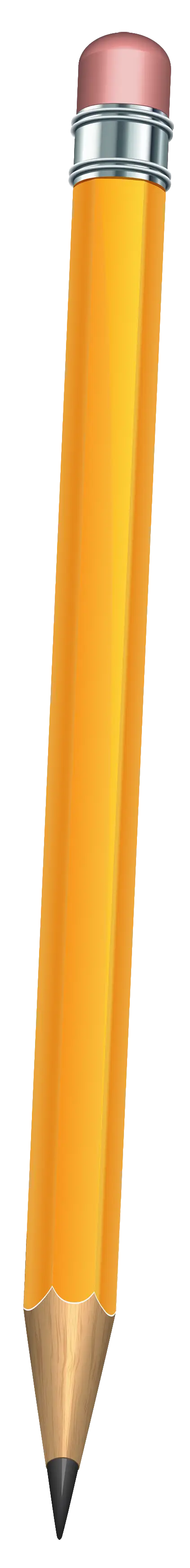 Yellow Pencil with Eraser