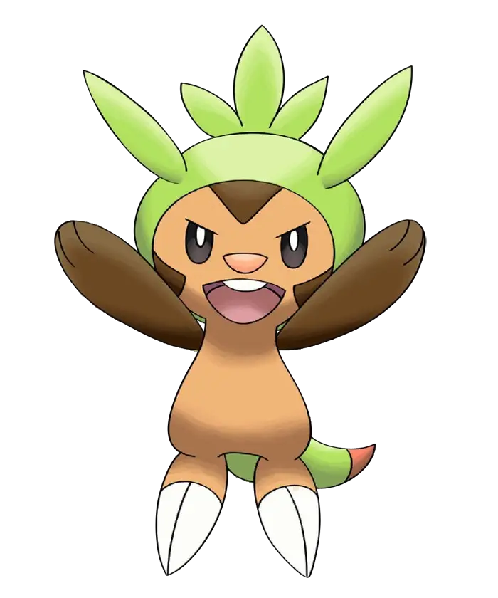 Chespin Cartoon Character Artwork