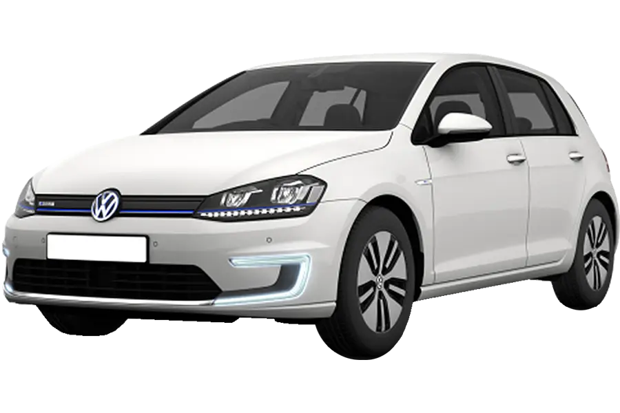 Modern White Car Illustration