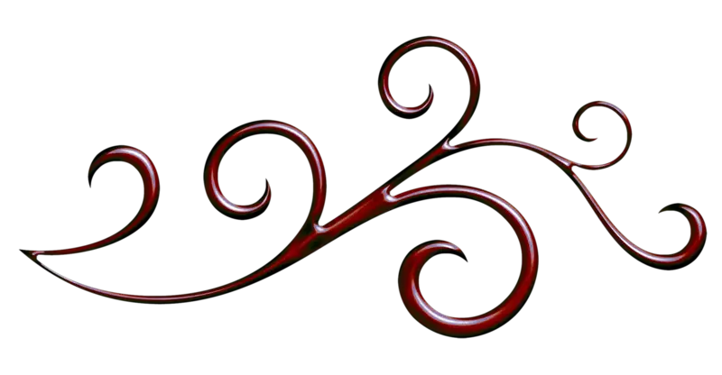 Red Swirl Design