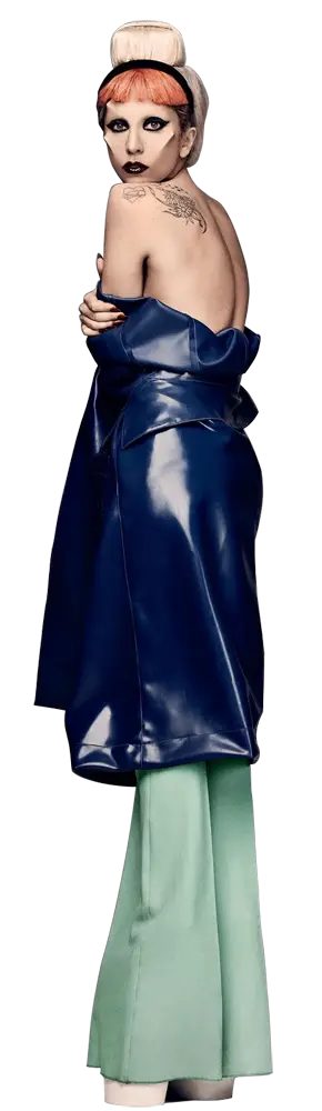 Stylish Fashion Model in Unique Outfit