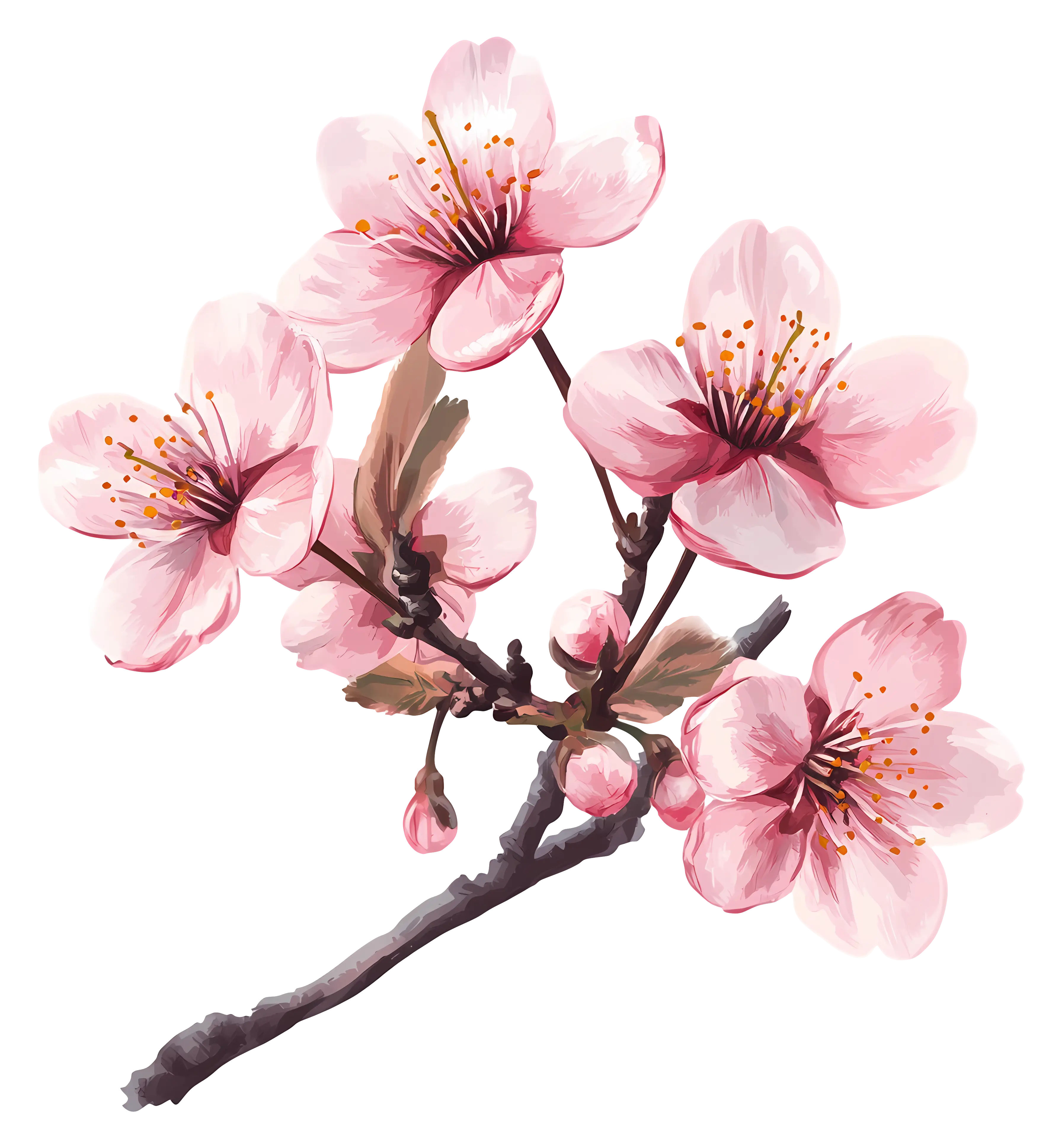 Pink Cherry Blossoms