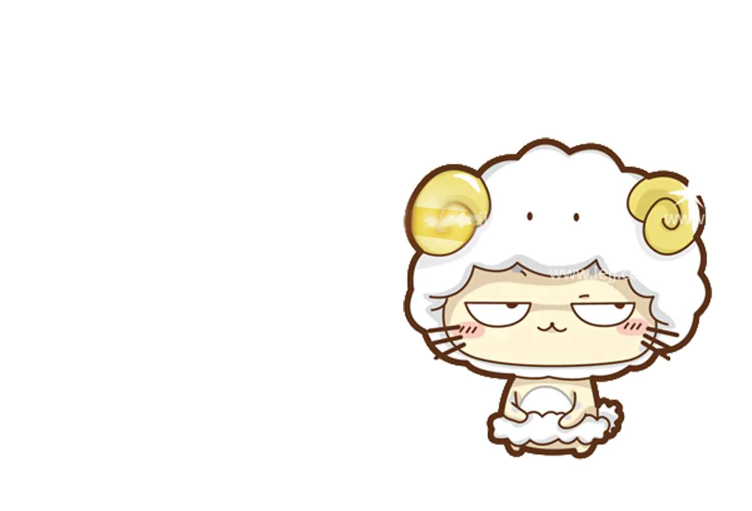 Sheep with Horns