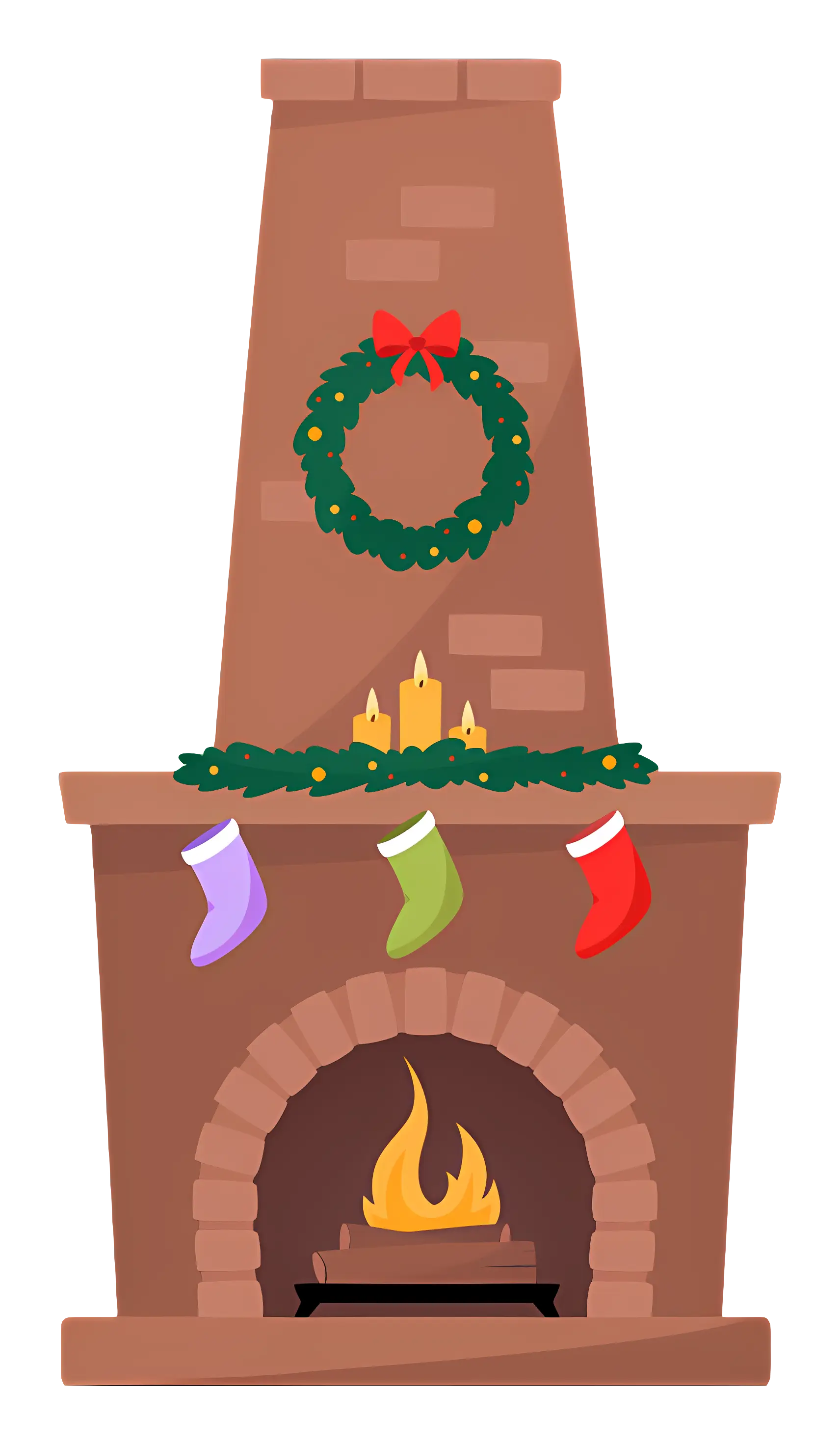 Cozy Christmas Fireplace