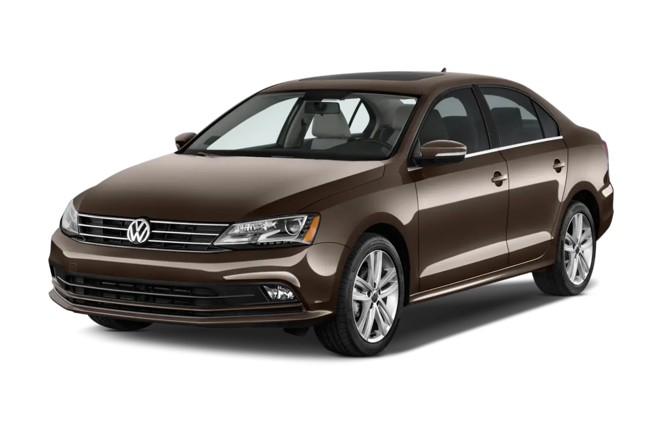Sedan Car in Brown Color