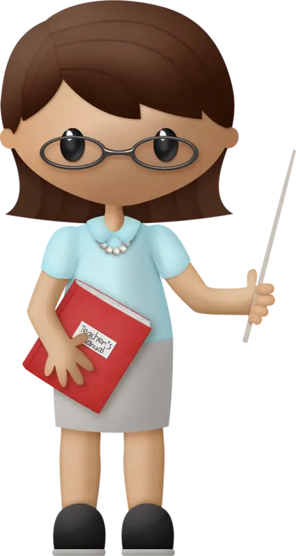 Cartoon Teacher Illustration