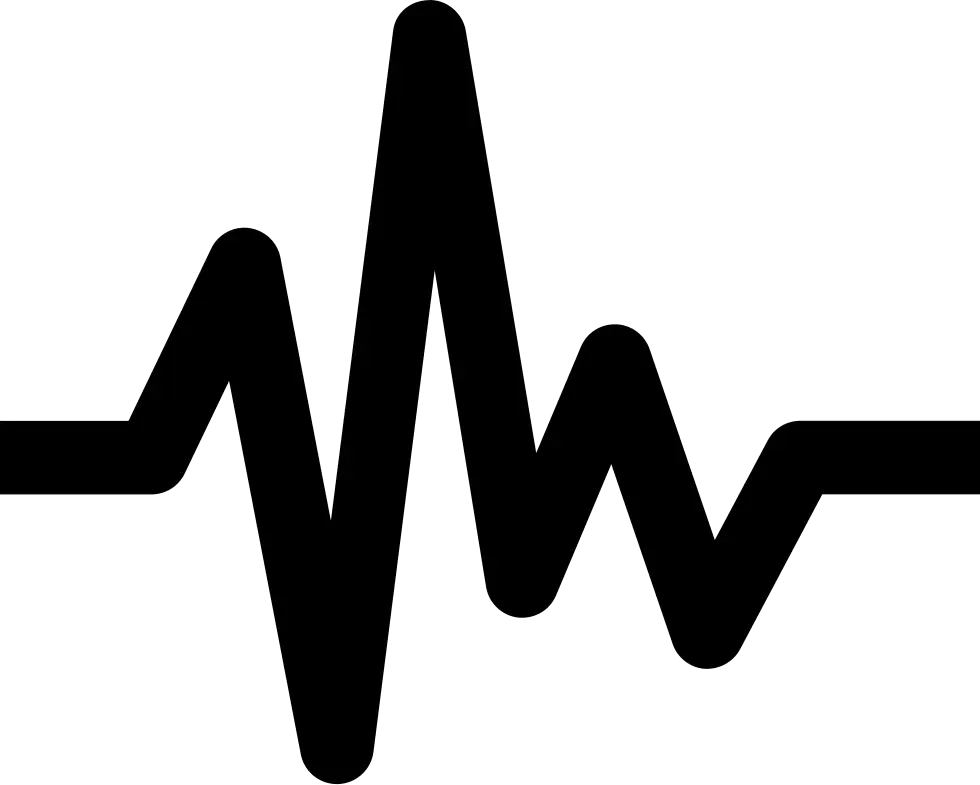 Heartbeat Line Medical Graphic Illustration