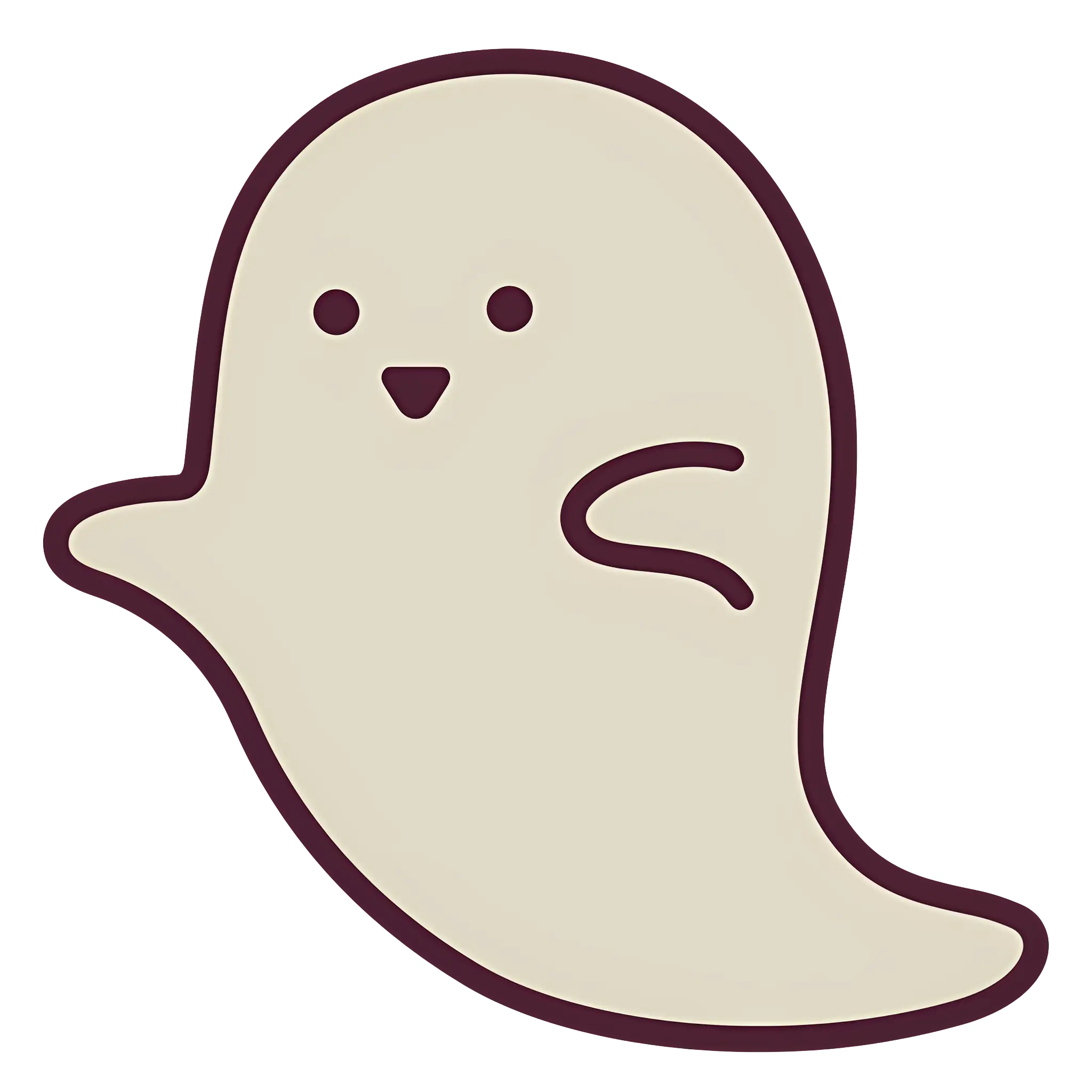 Cute Ghost Illustration