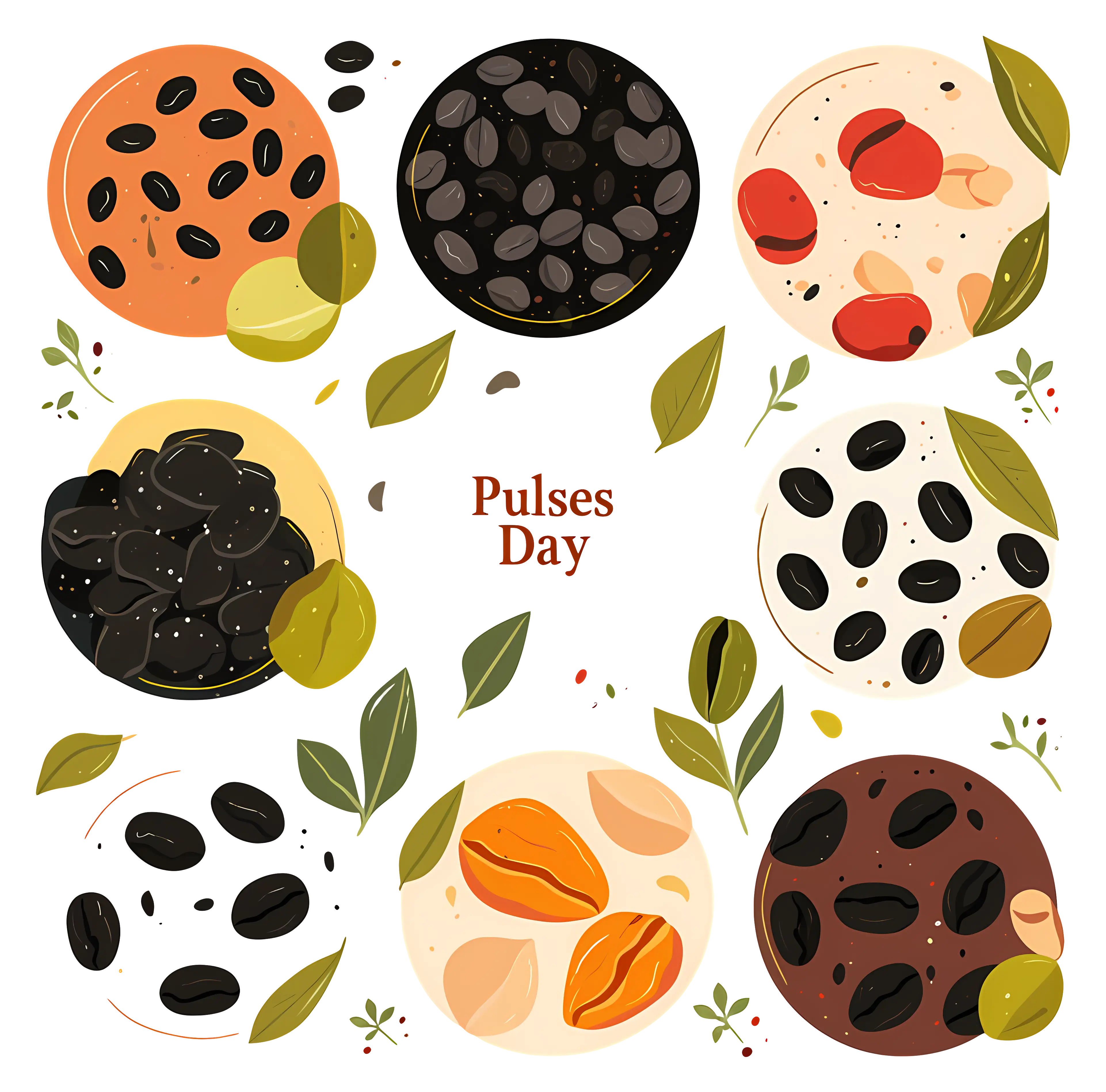Colorful Pulses Day Celebration