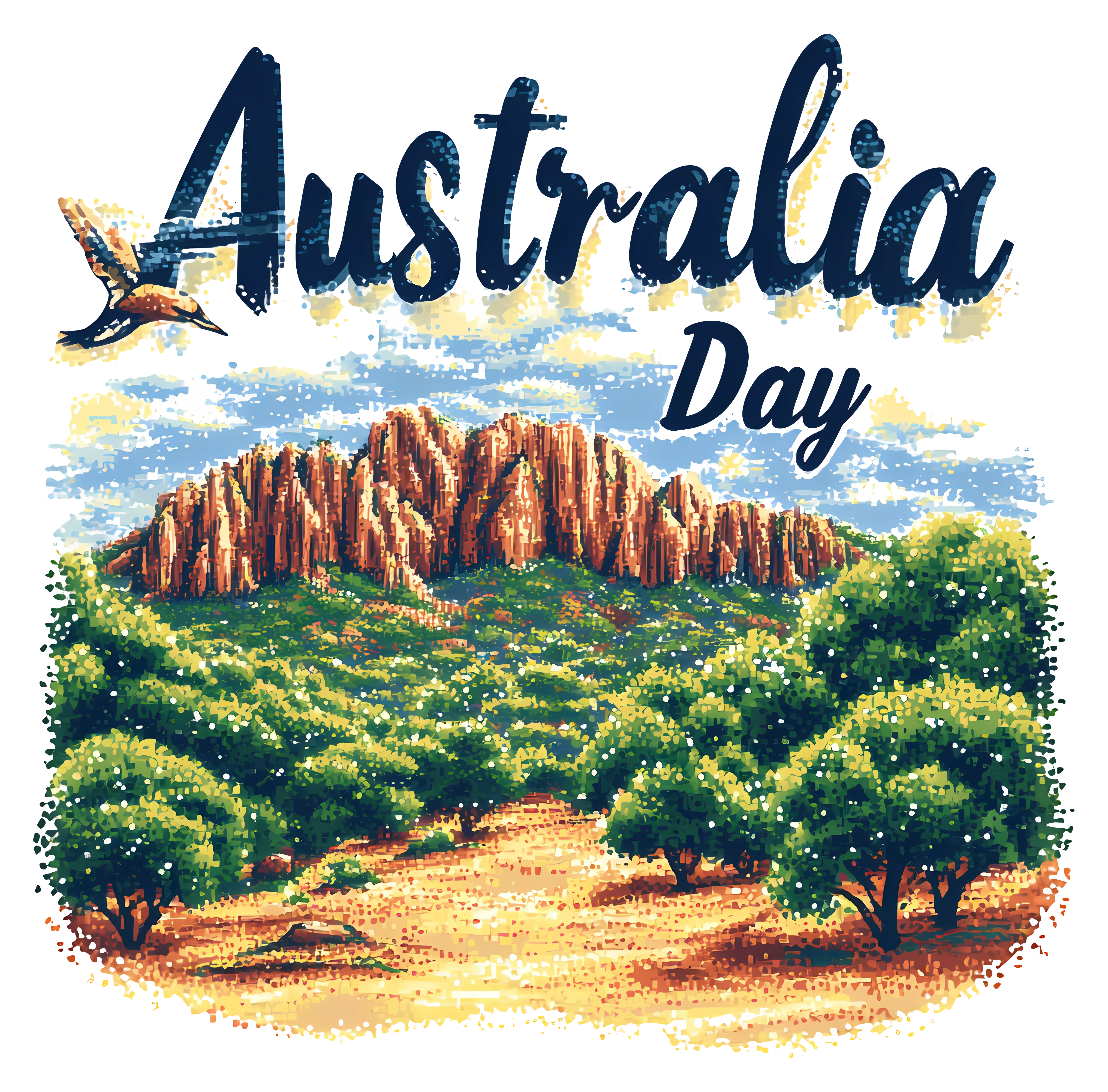 Australia Day Scenic Landscape