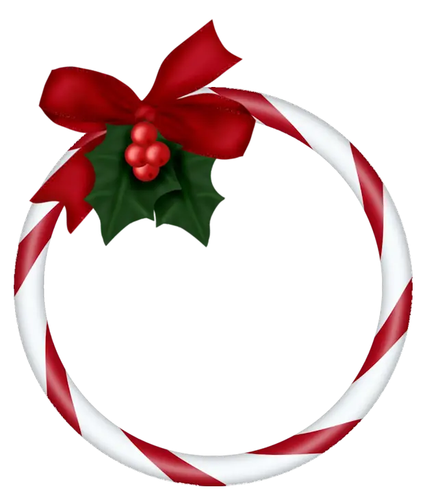 Christmas Wreath with Red Bow Decoration