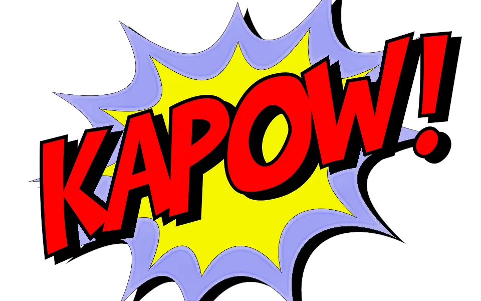 Comic Style Sound Effect &#039;Kapow!&#039;