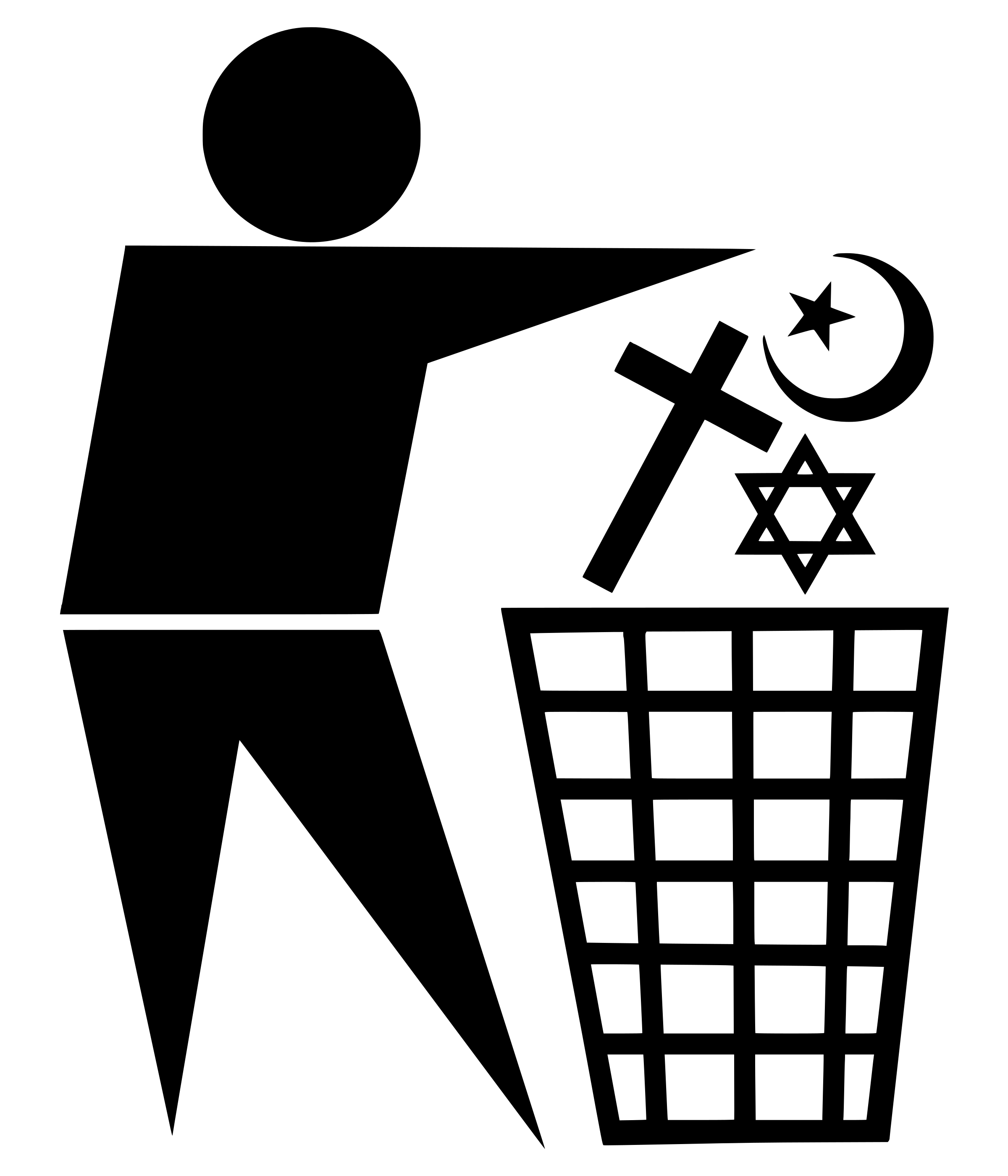 Symbol of Throwing Away Religious Icons