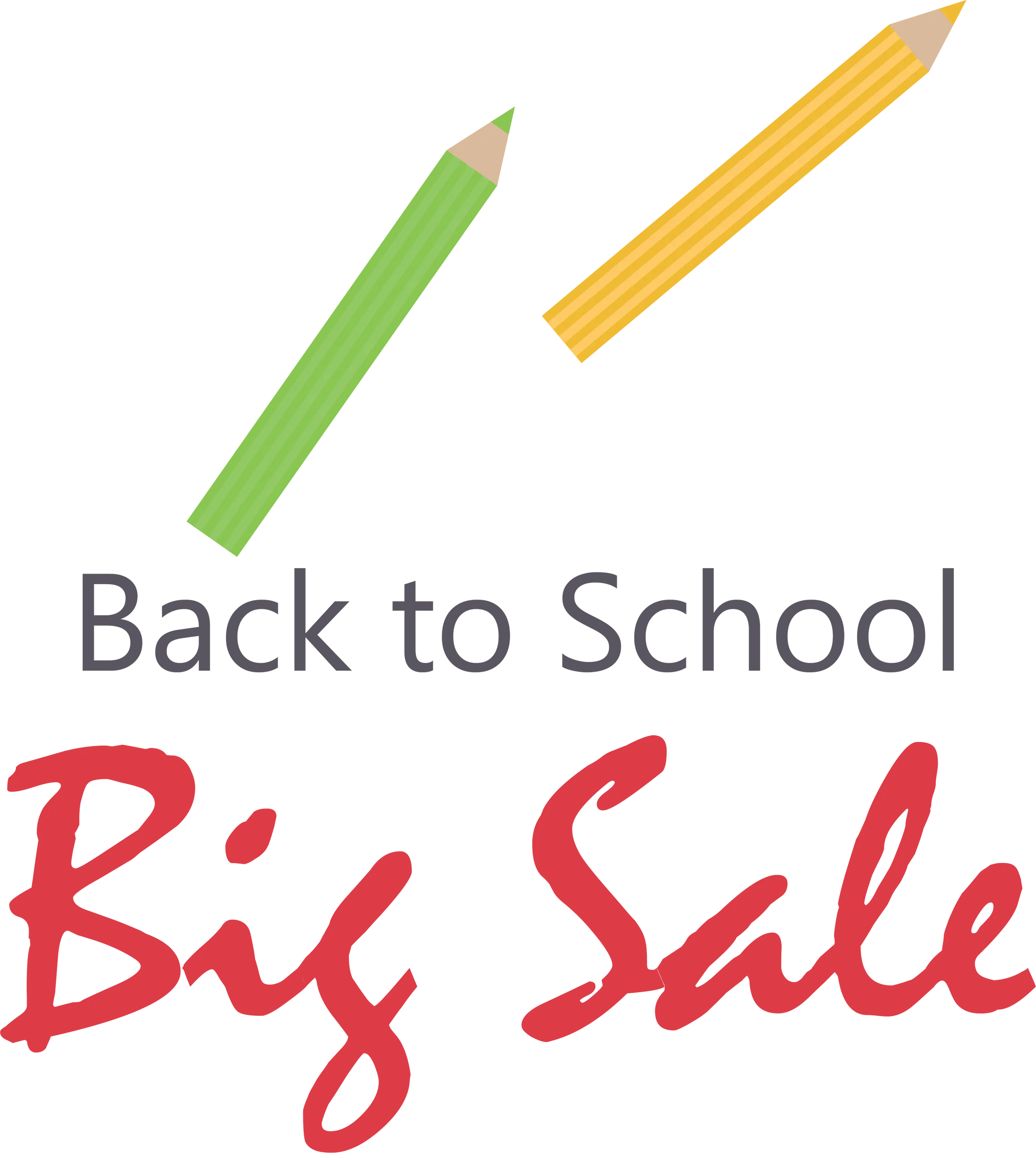Back-to-School Big Sale Design