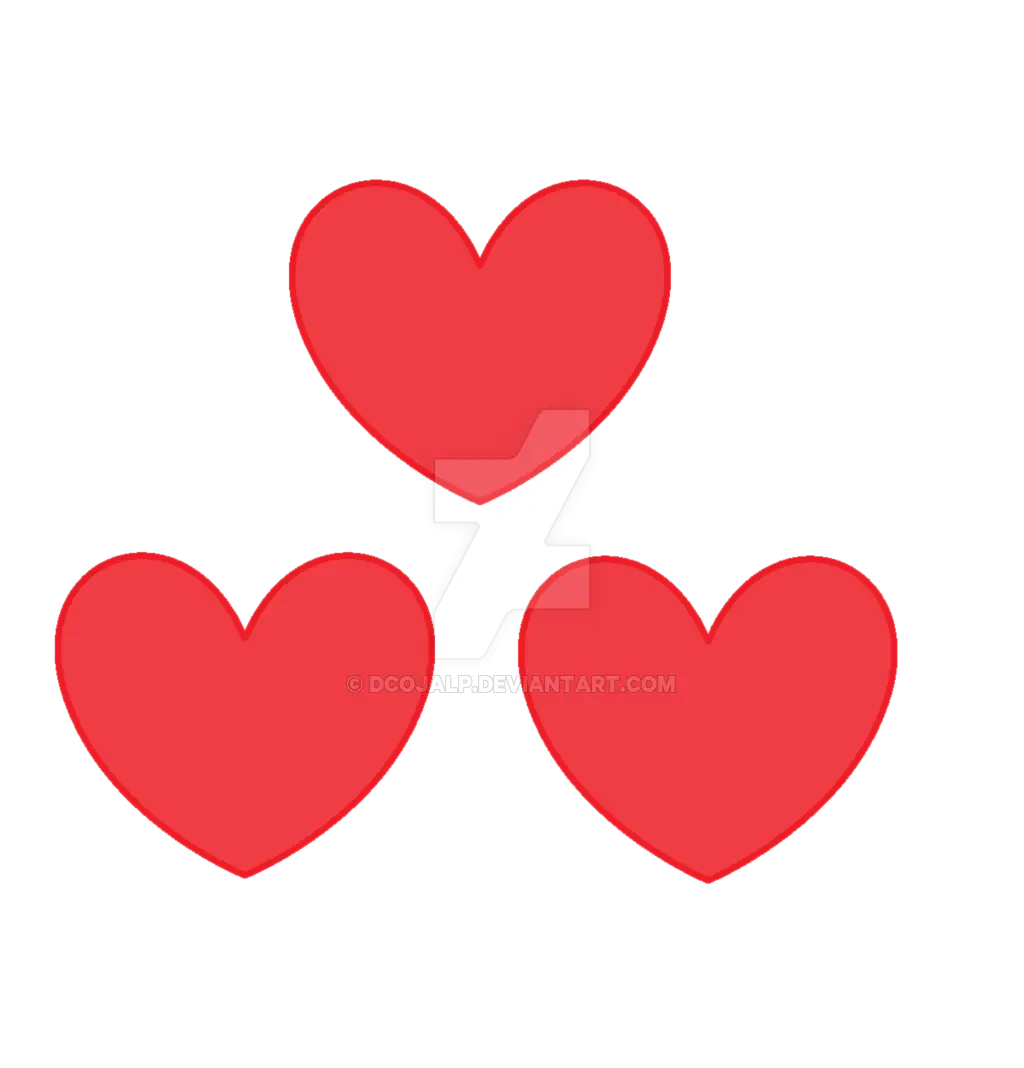 Three Red Hearts Design