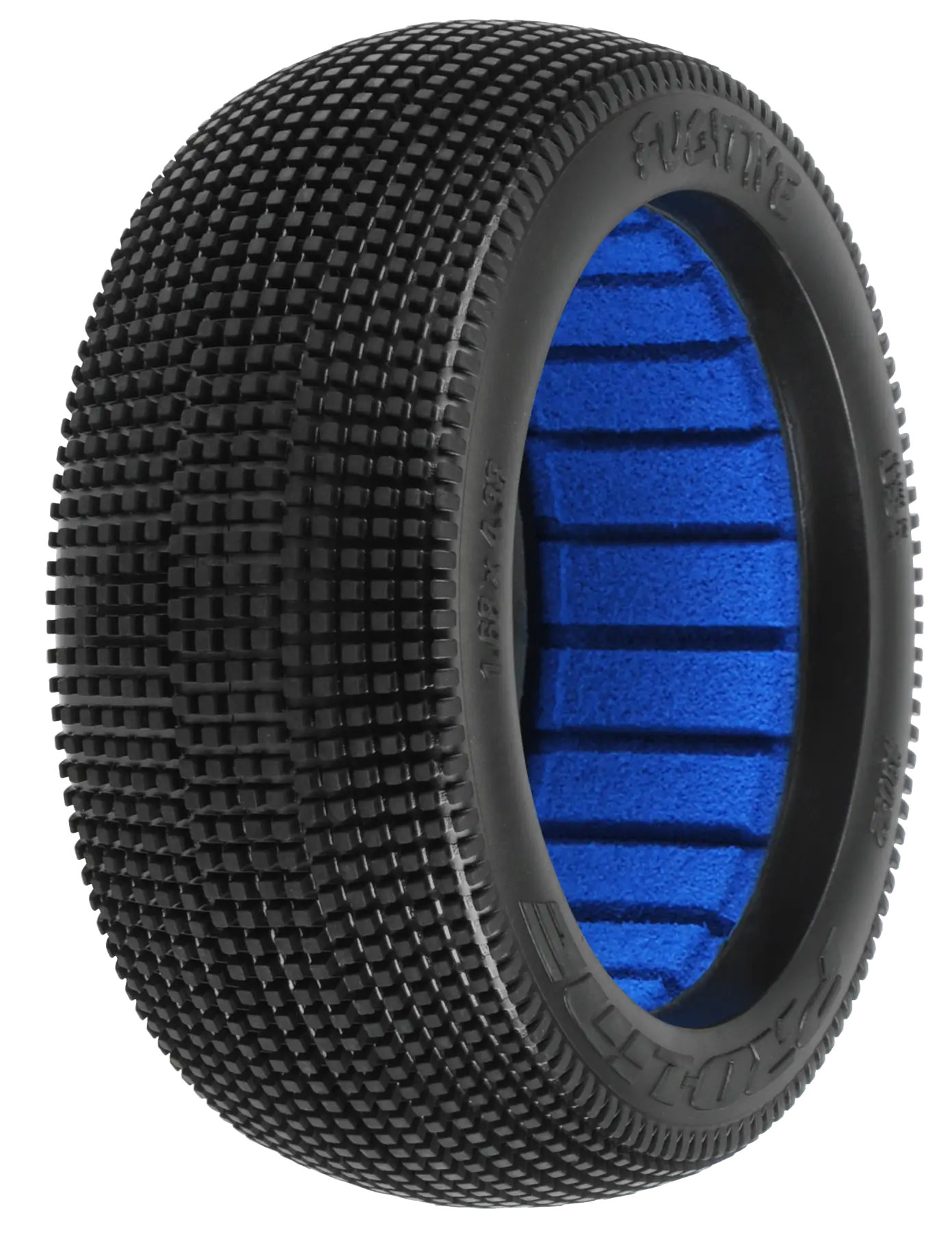 Tire with Textured Pattern and Foam Insert