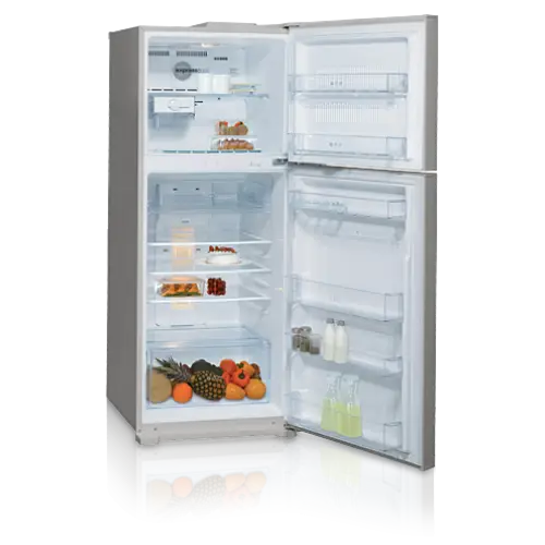 Refrigerator with Food and Beverages Inside