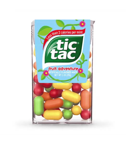 Tic Tac Fruit Adventure Mints