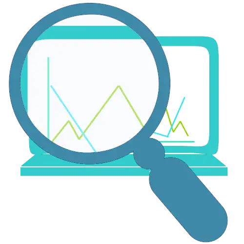 Data Analysis with Magnifying Glass and Graph