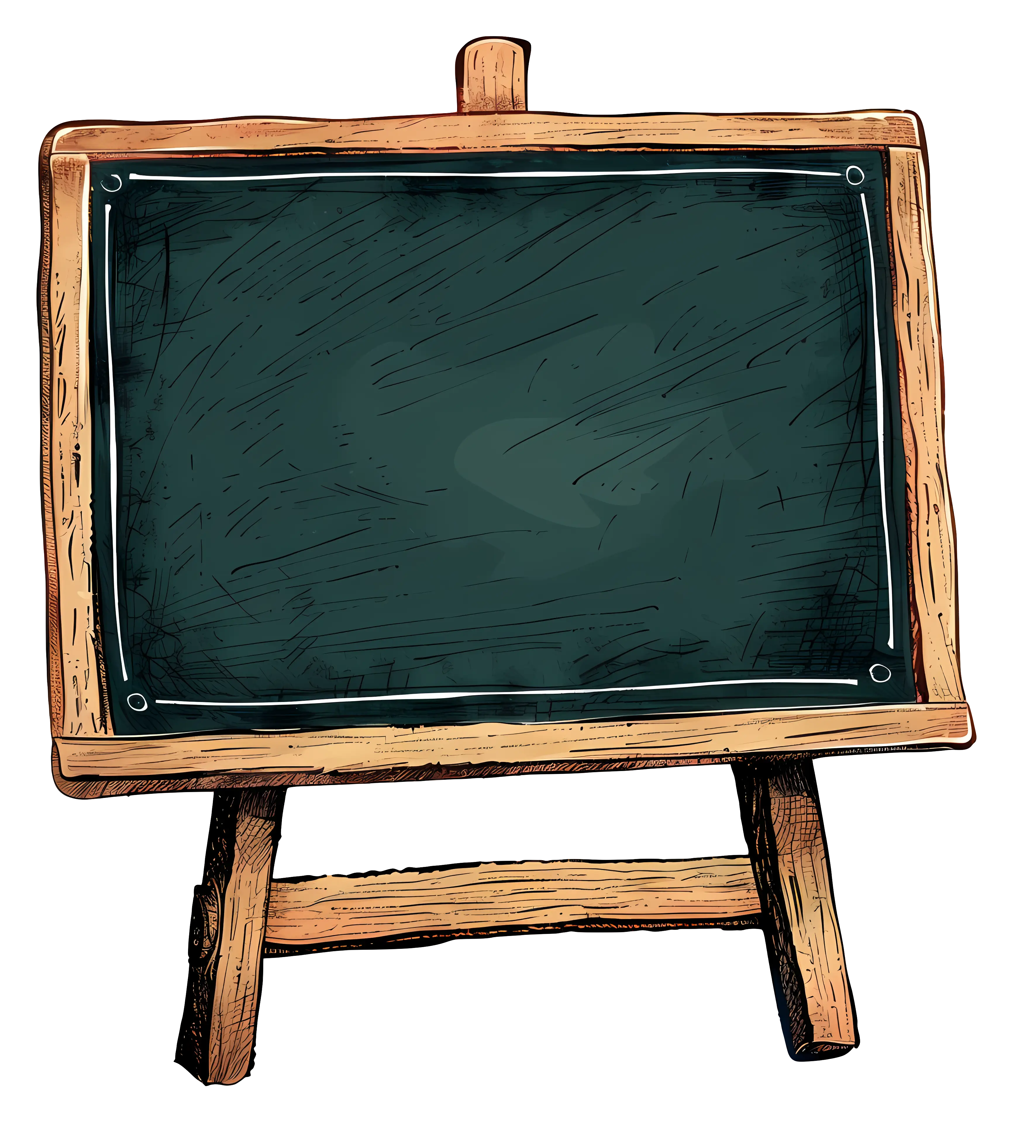 Wooden Framed Chalkboard