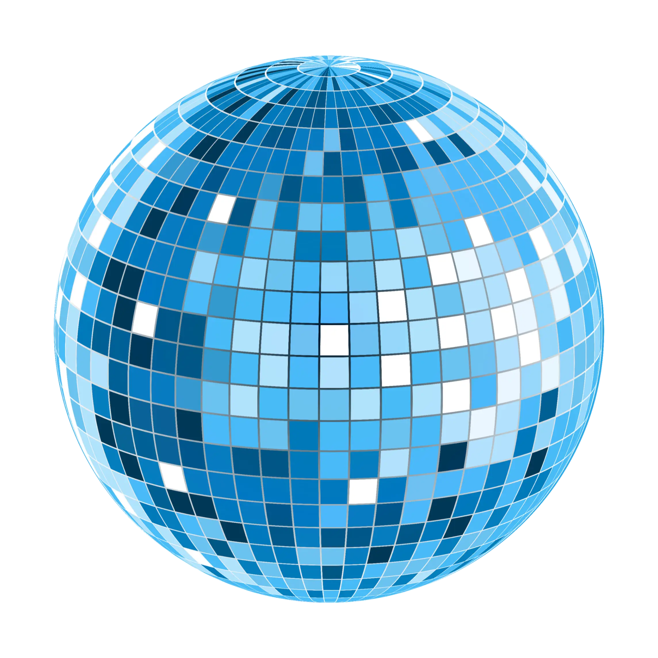 Blue Disco Ball Party Decoration