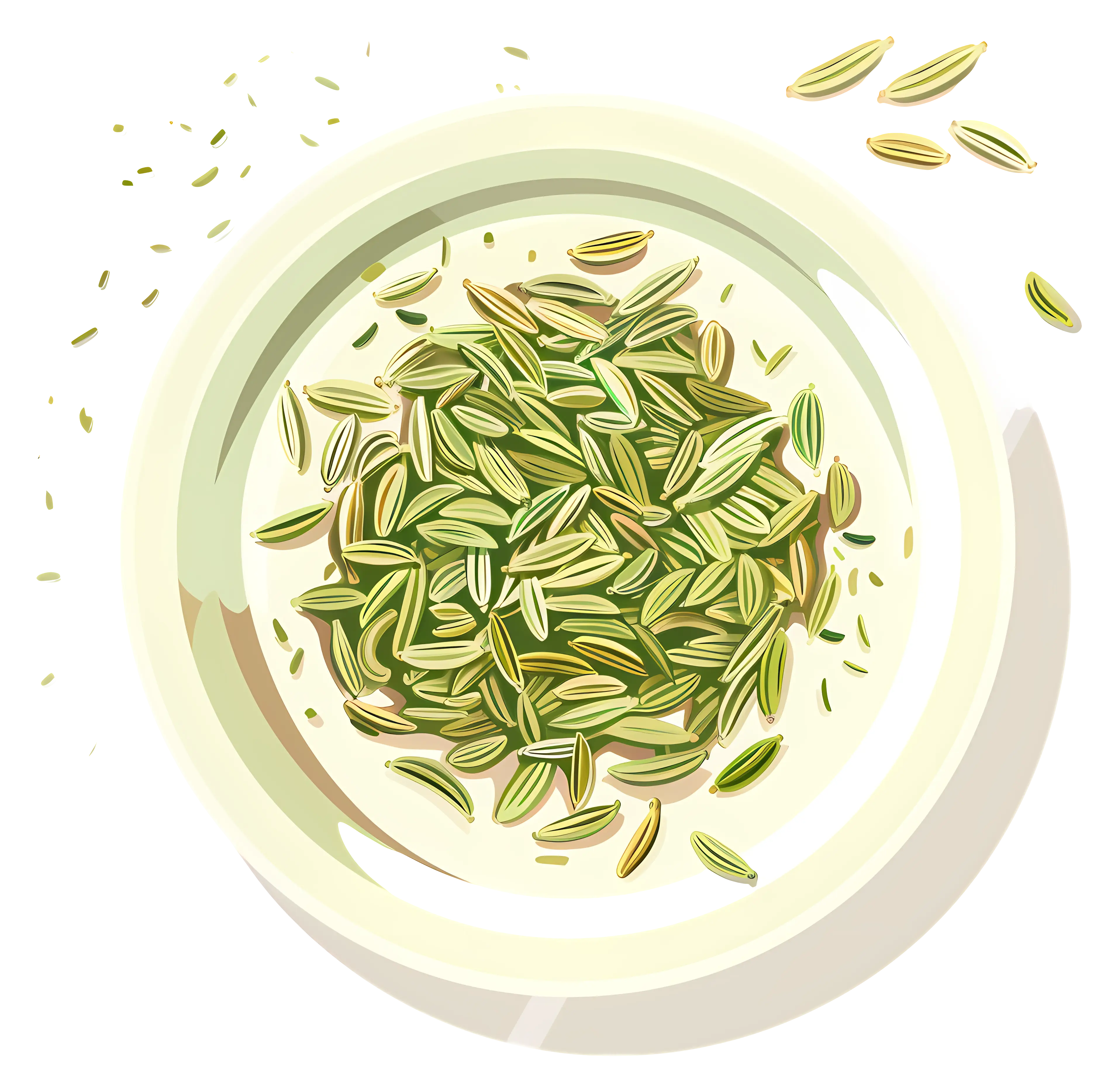Bowl of Fennel Seeds
