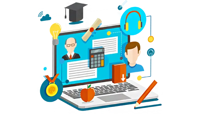 Online Education Concept