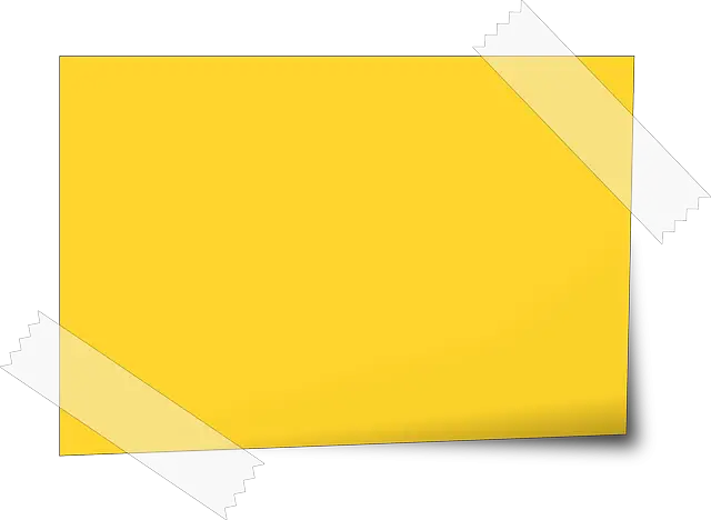 Yellow Sticky Note Design