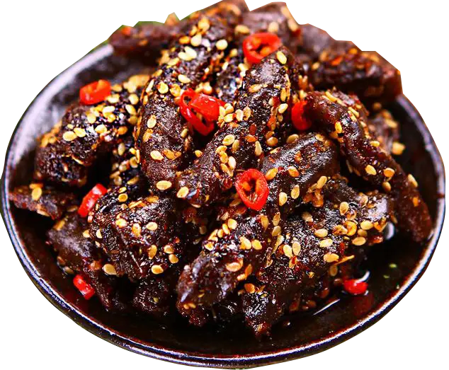 Spicy Korean Beef Dish with Sesame and Chilies