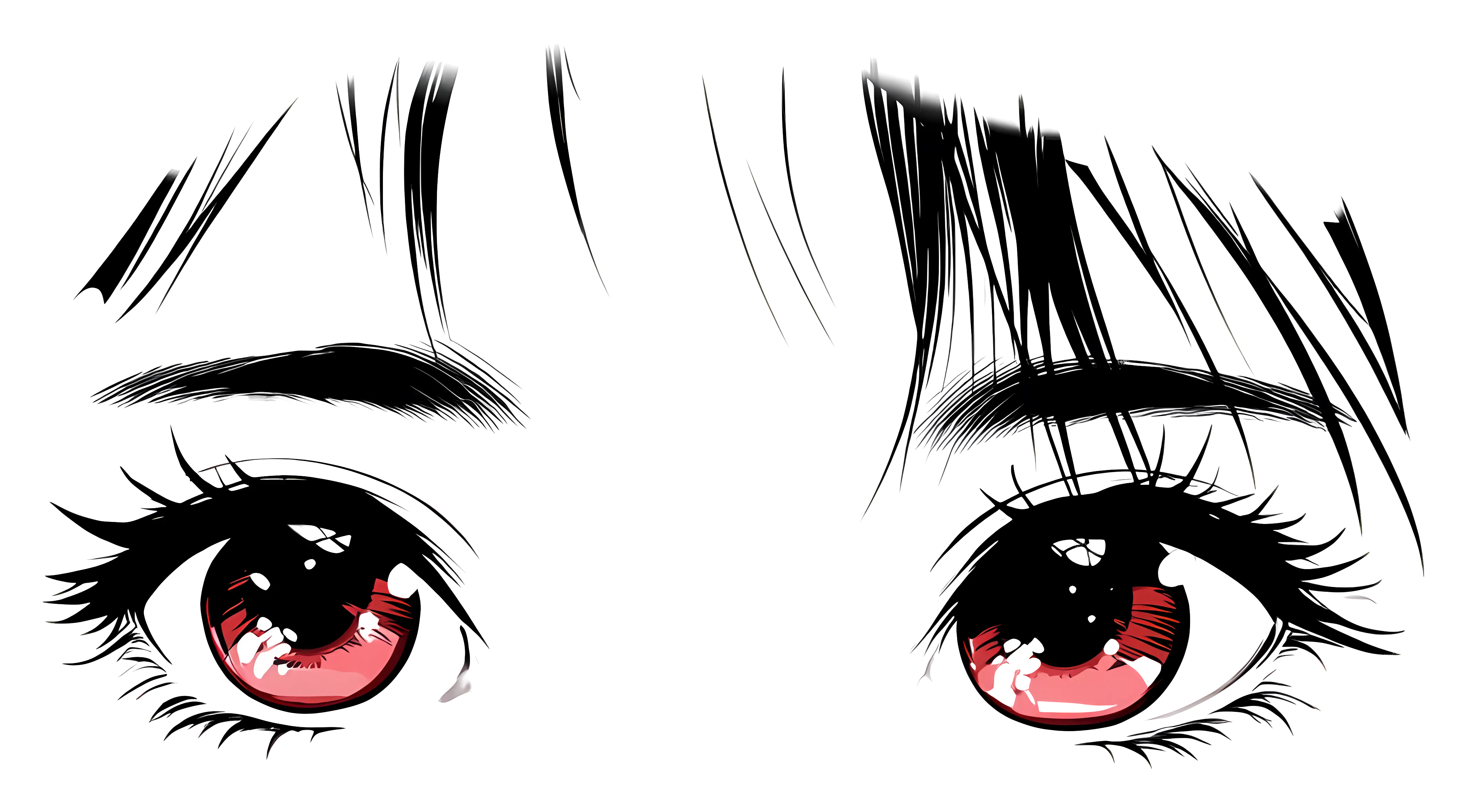 Expressive Anime Eyes