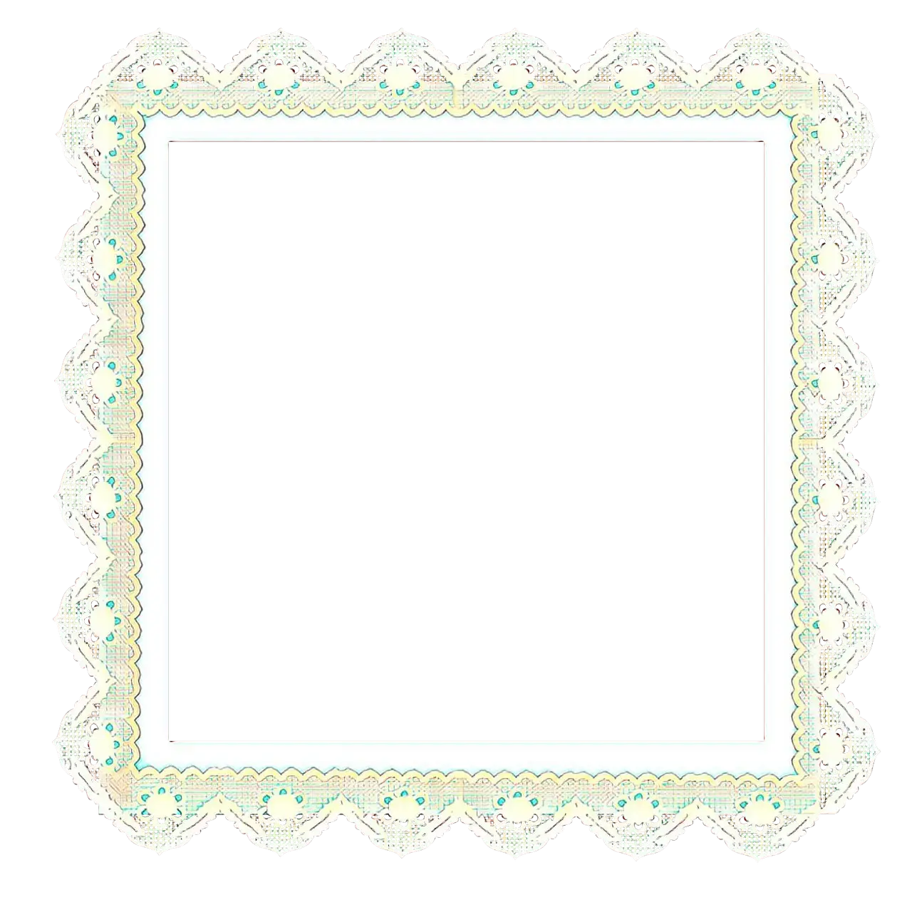 Lace Ornate Decorative Photo Frame