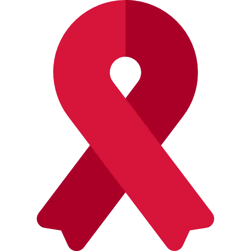 Red Awareness Ribbon for Health Advocacy