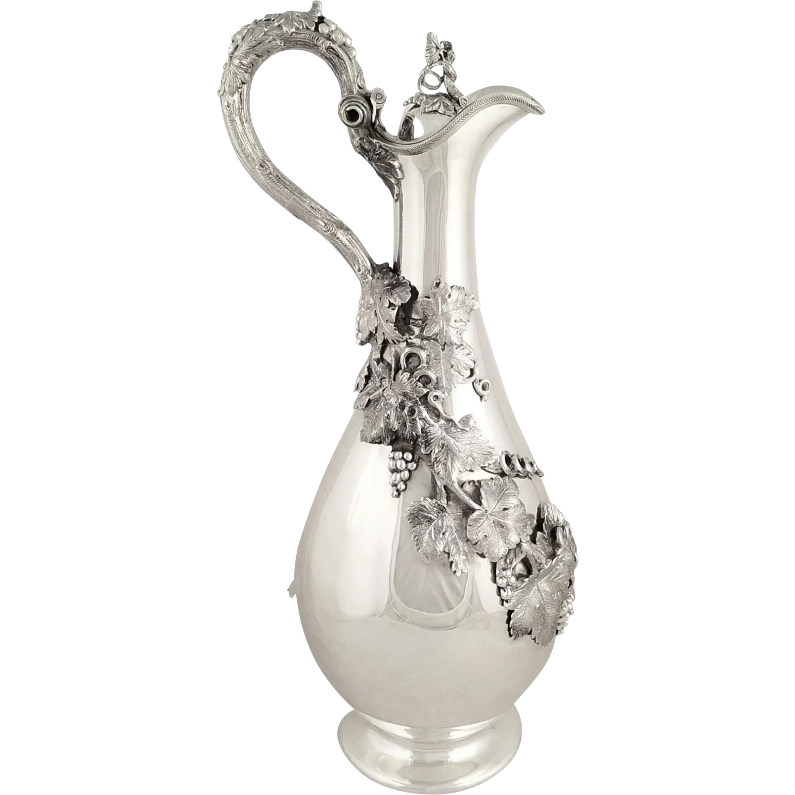 Decorative Silver Pitcher