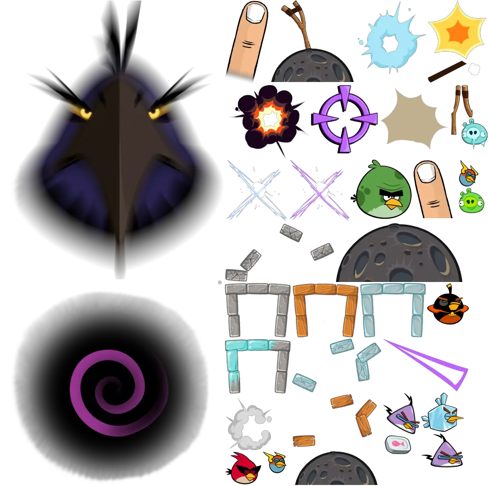 Angry Birds Game Elements
