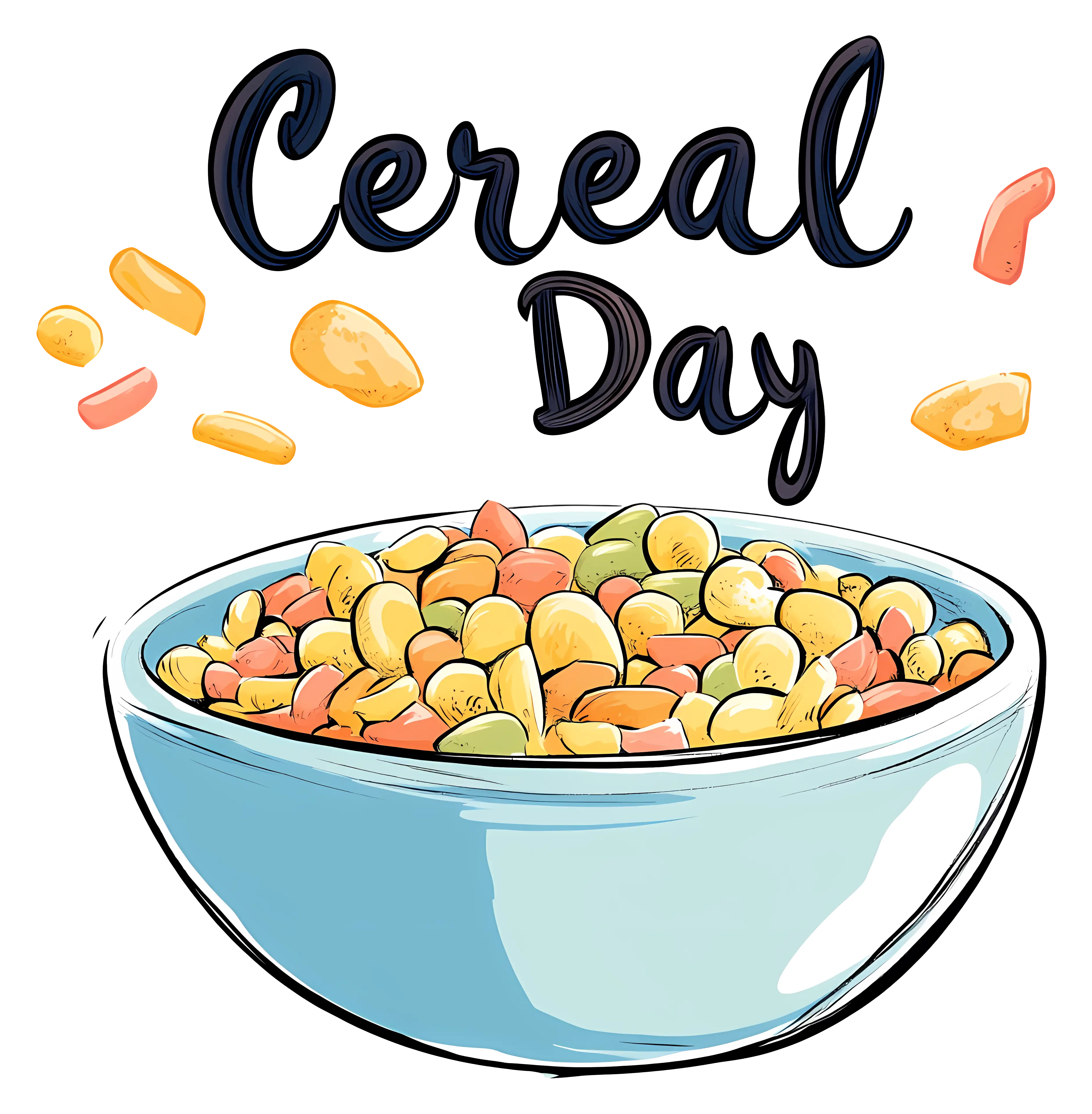 Bowl of Cereal for Cereal Day