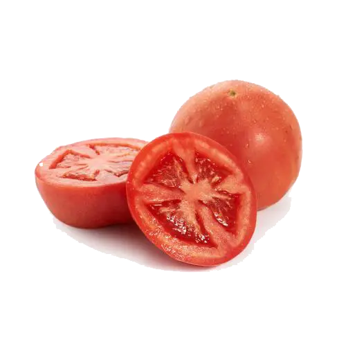 Fresh Red Ripe Tomato with Slices