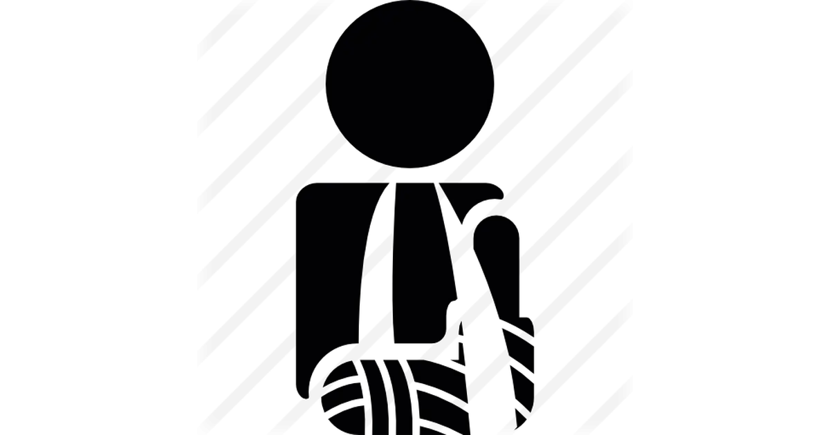 Injured Person Symbol
