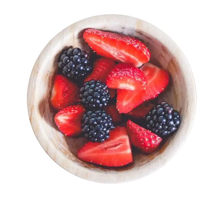 Fresh Berries in a Bowl
