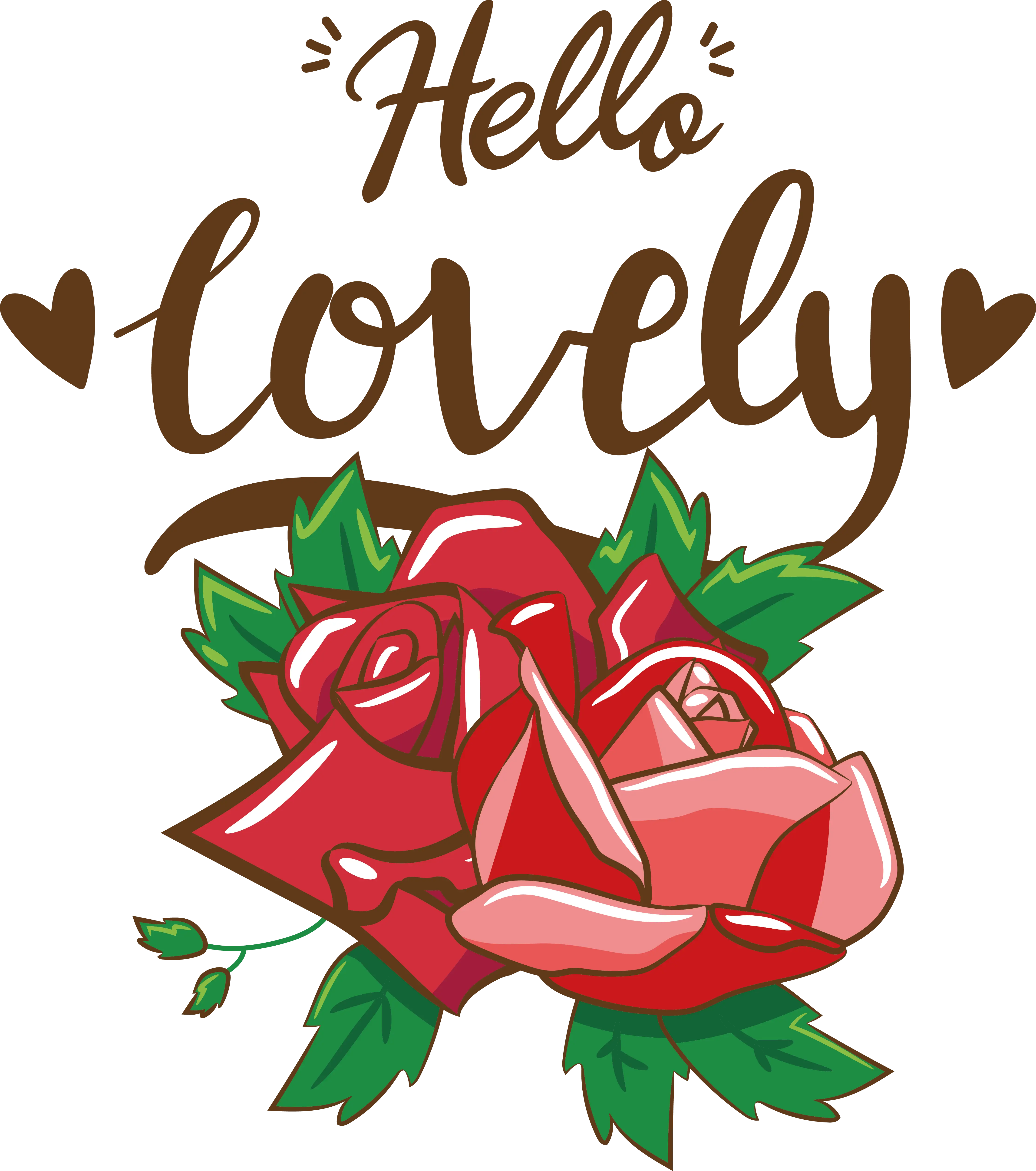 Charming Red Rose Bouquet with Lovely Message