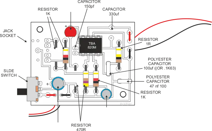 Detailed Circuit Diagram with Components